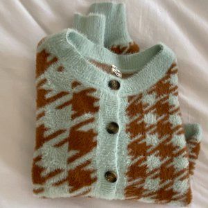 For Love & Lemons | Cher Houndstooth Cardigan